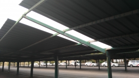 Subsanadas las deficiencias en el parking de la bolsa de espera de la T2