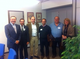 Luis de Grandes traslada al Parlamento Europeo las peticiones de las organizaciones representativas del sector del taxi