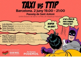 FEDETAXI DICE NO AL TTIP MIENTRAS LA COMISIÓN EUROPEA INTENTA REGULAR UBER