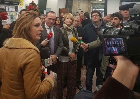 AGUIRRE MUESTRA SU APOYO AL SECTOR DEL TAXI