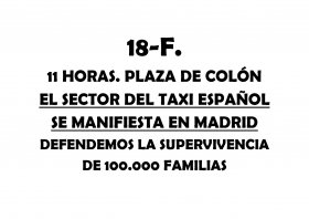 FEDETAXI COMIENZA UNA RONDA DE REUNIONES CON PARTIDOS POLÍTICOS PARA QUE APOYEN AL SECTOR DEL TAXI ANTE LAS PRETENSIONES DE LA CNMC