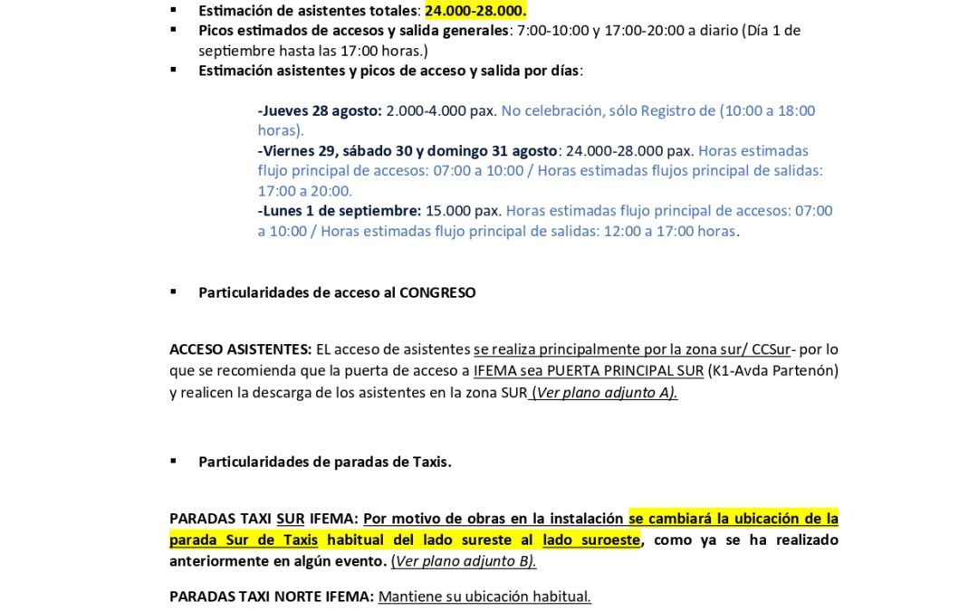 IFEMA ACOGE DEL 29 DE AGOSTO AL 1 DE SEPTIEMBRE EL CONGRESO INTERNACIONAL DE CARDIOLOGÍA ESC CONGRESS MADRID 2025 CON UNA PREVISIÓN DE ASISTENTES DE HASTA 28000 PERSONAS