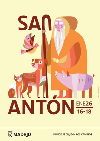 Cortes de tráfico con motivo de la celebración de las ‘Fiestas de San Antón 2026’