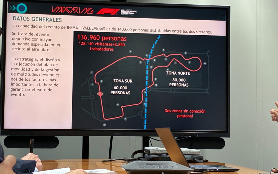 GREMIAL SE REÚNE CON EL ÓRGANO DE GESTIÓN DE IFEMA PARA CONOCER EL PLAN DE MOVILIDAD DEL GRAN PREMIO DE FÓRMULA 1 EN MADRID