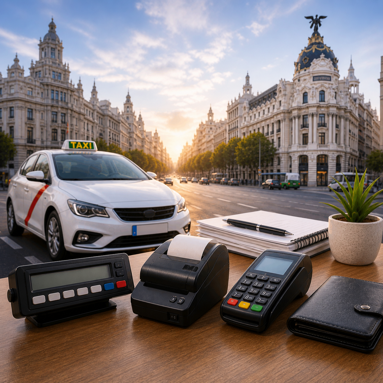 Artículos para taxi Madrid